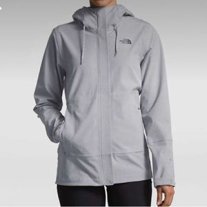 The North Face Apex Flex DryVent Hooded Women’s Jacket Light Gray Size XL